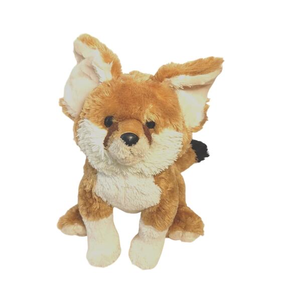 1972 Fiesta Vintage Realistic Red FOX Plush Stuffed Toy Large Ears Tail Standing - Picture 4 of 16